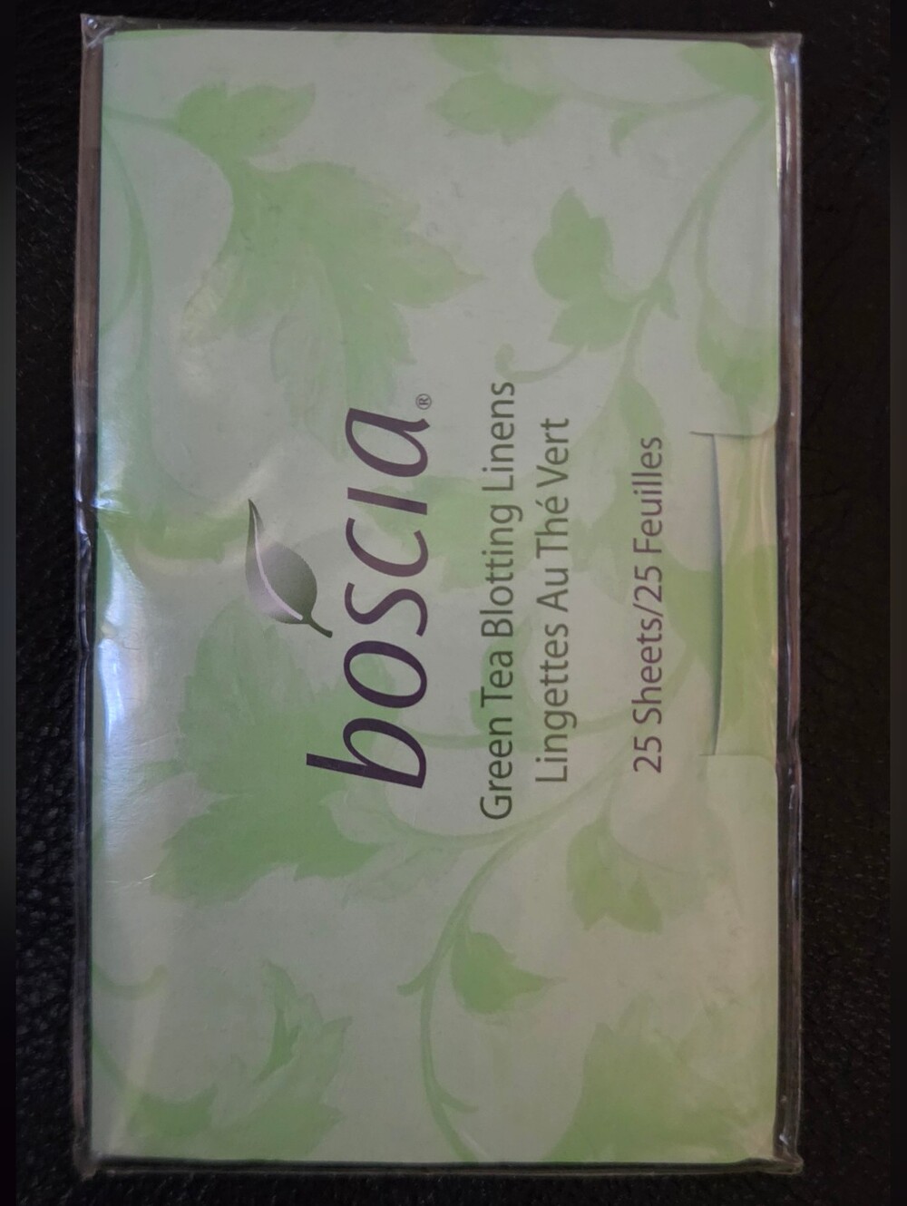 boscia Green Tea Blotting Linens & Tart Lip Vinyl Full Size - Picture 4 of 6